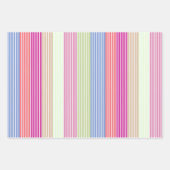 Pastel Polka Dot et papier d'enveloppement des ray (Devant 3)