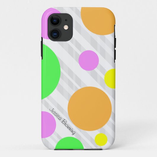 Pastel Polka-dot: iPhone 5 Case-Mate iPhone Case (Achterkant)