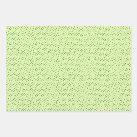 Pastel Polka Dot Pattern Inpakpapier Vel (Voorkant 3)