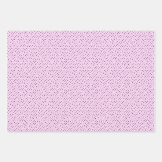 Pastel Polka Dot Pattern Inpakpapier Vel (Voorkant)