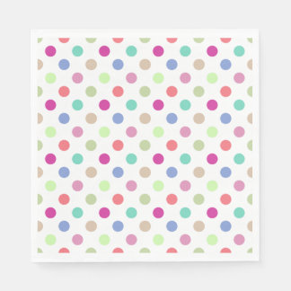 Pastel Polka Dot Servet