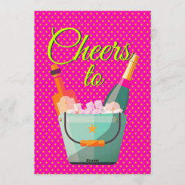 Pastel Polka Dots Birthday Party Kaart