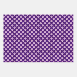 Pastel Polka Dots  Inpakpapier Vel