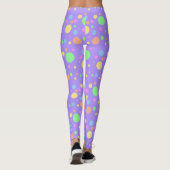 Pastel Polka Dots Leggings (Achterkant)