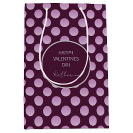 Pastel Polka Dots  Medium Cadeauzakje