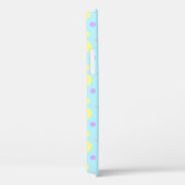 Pastel polka-stippen iPhone / iPad case (Achterkant / Rechts)