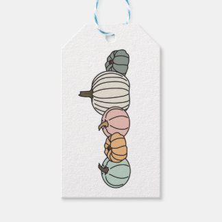  Pastel Pompoen Gift Labels Cadeaulabel