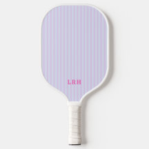Pastel Pop Streep Design Kleine Initialen Monogram