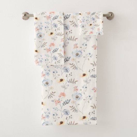 Pastel Poppy Floral Garden Motif (En situation)