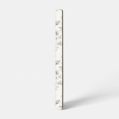 Pastel Poppy Floral Garden Pattern Samsung Galaxy Hoesje (Linkerkant)