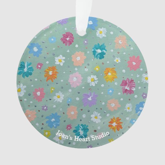 Pastel Posie Ornaments Ornament (voorkant)