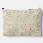 Pastel Pretty Spring Floral Pattern Monogram Etui (Achterkant)