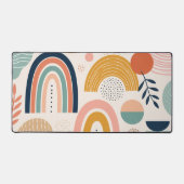 Pastel Prisma Boog Abstract Oppervlak Patroon Bure Bureaumat (Voorkant)