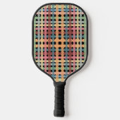Pastel Pset Pattern Pickleball Paddle (Achterkant)