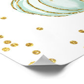 Pastel Pumpkin Welkom bij Big Reopenbaars Poster (Hoek)