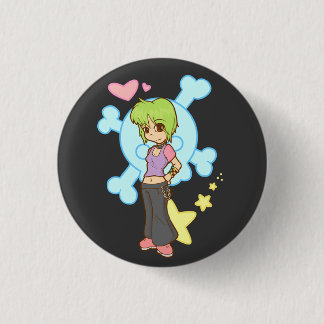 Pastel Punk Ronde Button 3,2 Cm