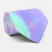 Pastel Purple et Mint Green Cravate (Roulé)