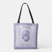 Pastel Purple Iris Sac fourre-tout de la fête des (Dos)