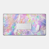 Pastel Purple Rose Holographique Opal Girl Ajouter (Clavier et souris)