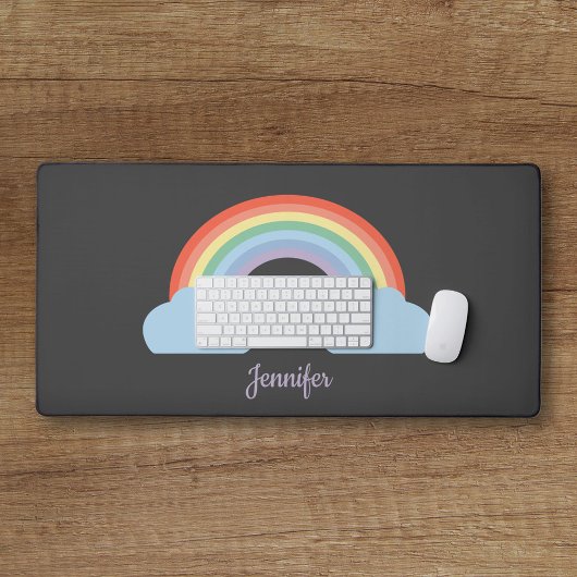 Pastel Rainbow Black