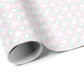 Pastel Rainbow Circles  Cadeaupapier (Rol Hoek)