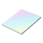 PASTEL RAINBOW COLORFUL GRADITS BACKGROUNTS WALL NOTITIEBLOK (Gedraaid)