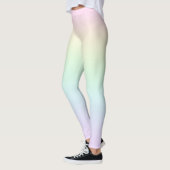Pastel Rainbow Colors Leggings (Gauche)