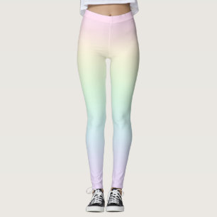 Pastel Rainbow Colors Leggings