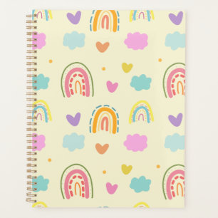 "Pastel Rainbow et Cloud Motif