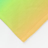 Pastel Rainbow Fleece Blanket (Hoek)