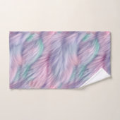 Pastel Rainbow Fur (Serviette à main)