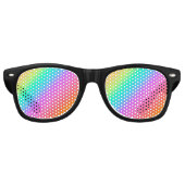 Pastel Rainbow Gay pride Party Lunettes de soleil (Devant)
