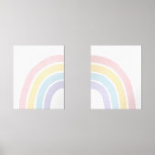 Pastel Rainbow Girl Nursery Décor (Recto)