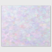 Pastel Rainbow Glitter Cadeaupapier (Vlak)