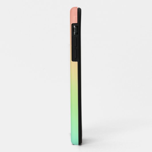 Pastel Rainbow Gradient Phone Case  (Achterkant/links)