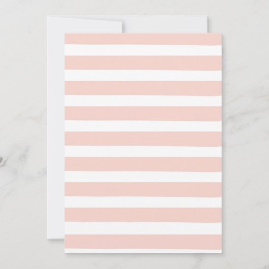 Pastel Rainbow Invitation d'anniversaire (Dos)