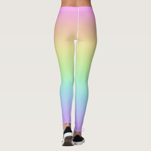 Pastel Rainbow Leggings (Dos)