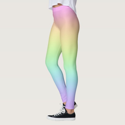 Pastel Rainbow Leggings (Gauche)
