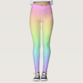 Pastel Rainbow Leggings (Devant)