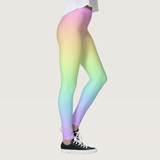 Pastel Rainbow Leggings (Droite)