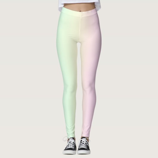 Pastel Rainbow Leggings (Devant)