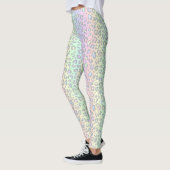 Pastel Rainbow Leopard Print Leggings (Links)