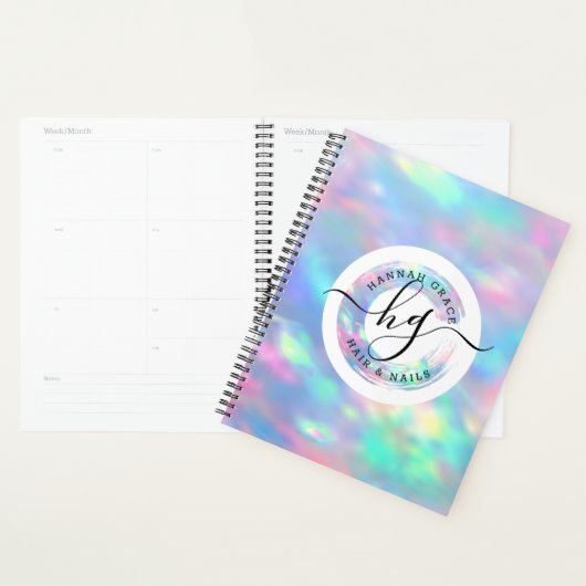 Pastel Rainbow Logo Rendez-vous personnalisé (Devant avec enveloppe)