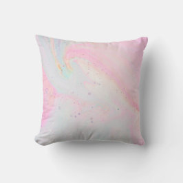 PASTEL RAINBOW MARBLE INSPIRED CUSHION KUSSEN