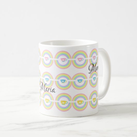 Pastel Rainbow Mug (Devant droit)