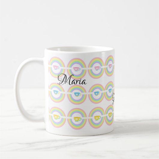 Pastel Rainbow Mug (Gauche)