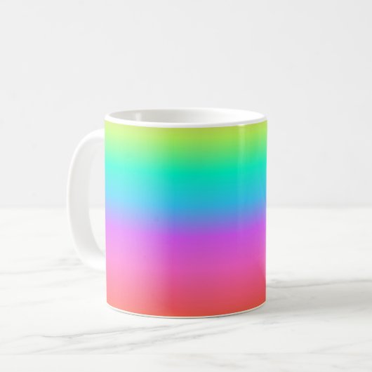 Pastel Rainbow Mug (Devant gauche)