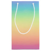 Pastel Rainbow Ombre, aangepast Klein Cadeauzakje (Achterkant)