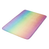 Pastel Rainbow Ombre Badmat (Gekanteld)