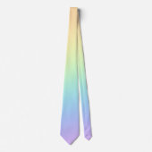 Pastel Rainbow Ombre Stropdas (Voorkant)